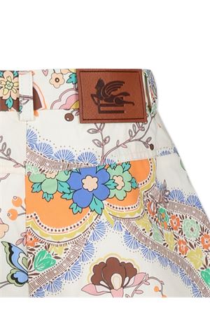 shorts in cotone biege ETRO KIDS | GW6B19P0495105RS